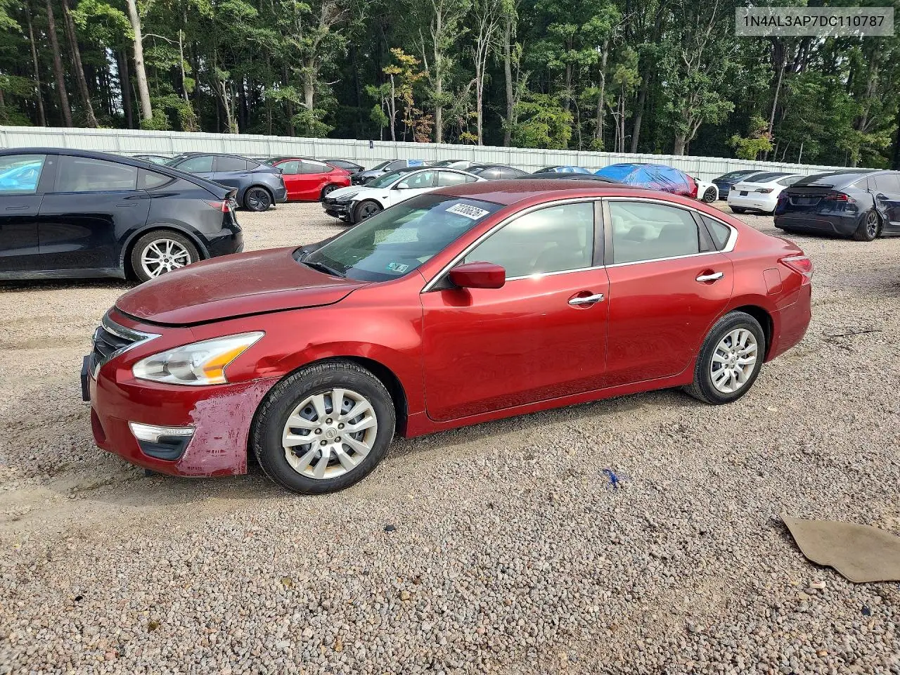 2013 Nissan Altima 2.5 VIN 1N4AL3AP7DC110787 фото 1
