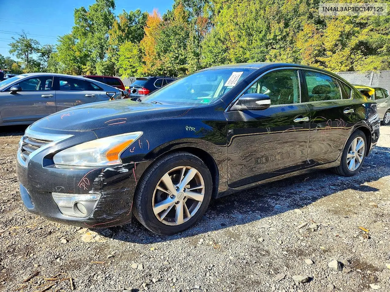 2013 Nissan Altima 2.5 VIN 1N4AL3AP3DC147125 фото 1