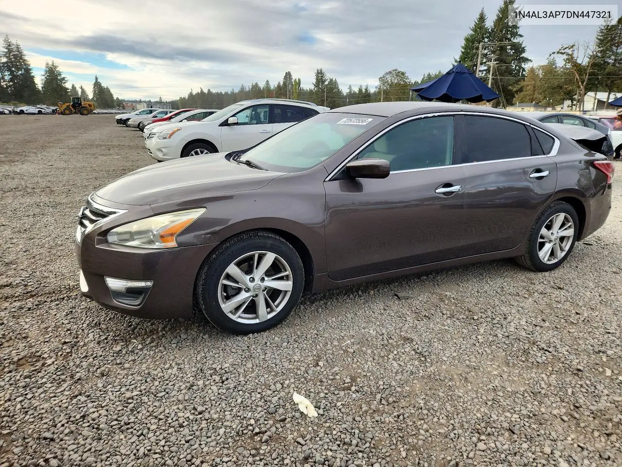 2013 Nissan Altima 2.5 VIN 1N4AL3AP7DN447321 фото 1