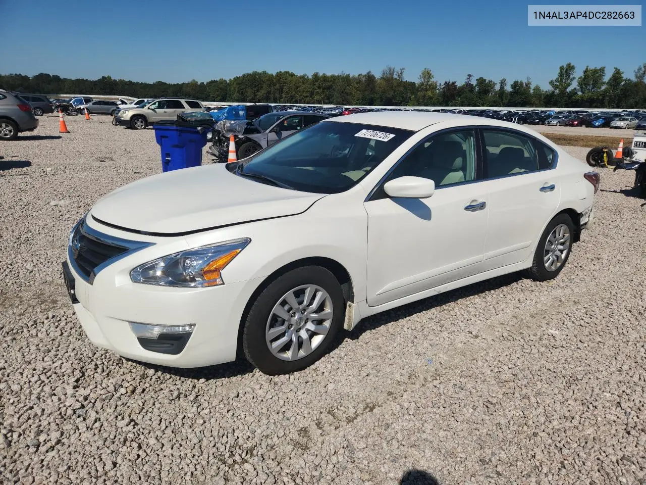 1N4AL3AP4DC282663 Nissan Altima 2013 — повреждение Задняя часть, фото до ремонта