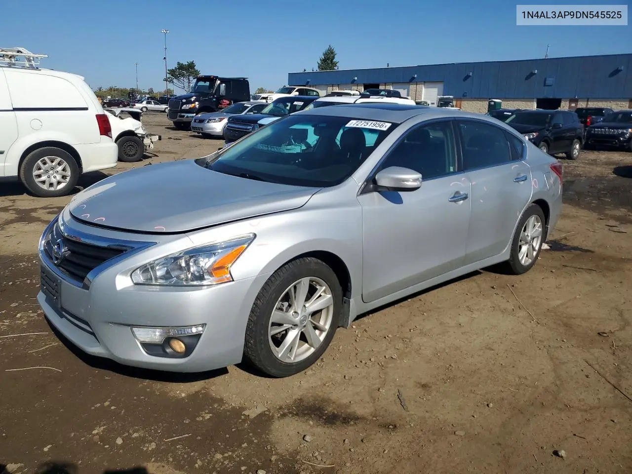 2013 Nissan Altima 2.5 VIN 1N4AL3AP9DN545525 фото 1