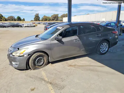 1N4AL3AP3EN359464 — 2014 Nissan Altima, Задняя часть, фото до ремонта