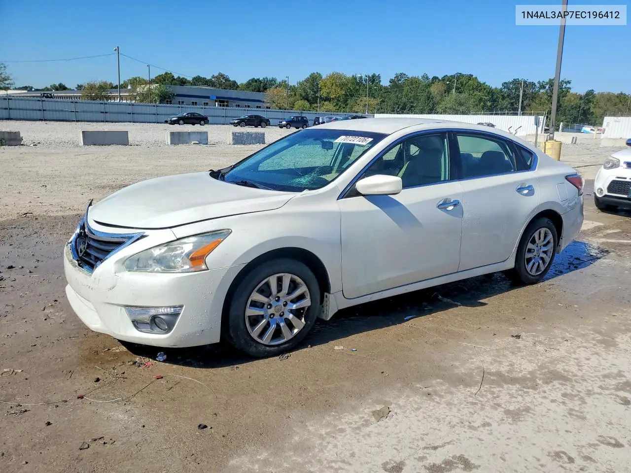 2014 Nissan Altima 2.5 S VIN 1N4AL3AP7EC196412 фото 1
