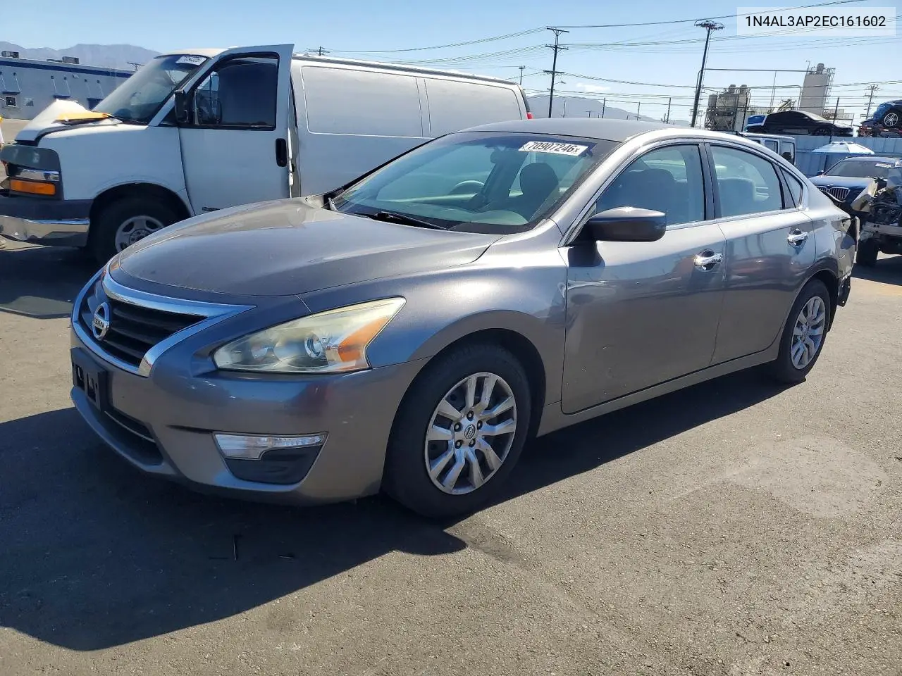 2014 Nissan Altima 2.5 S VIN 1N4AL3AP2EC161602 фото 1