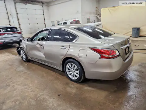 2014 Nissan Altima 2.5 S VIN 1N4AL3AP2EC119592 фото 2