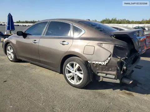 1N4AL3AP1EC320268 — 2014 Nissan Altima, фото 2 с аукциона Copart, Задняя часть