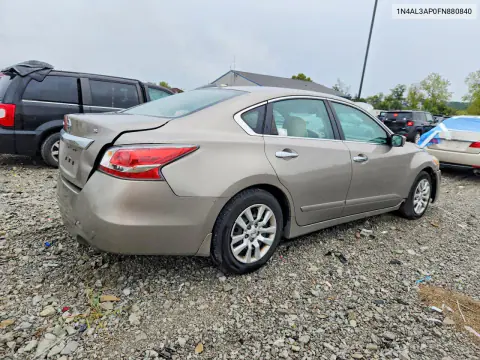2015 Nissan Altima 2.5 S VIN 1N4AL3AP0FN880840 фото 3