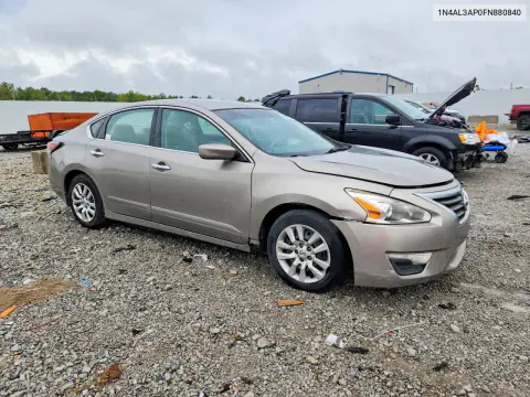 2015 Nissan Altima 2.5 S VIN 1N4AL3AP0FN880840 фото 4