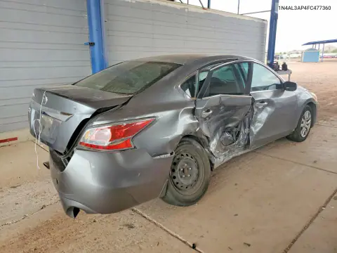2015 Nissan Altima 2.5 S VIN 1N4AL3AP4FC477360 фото 3