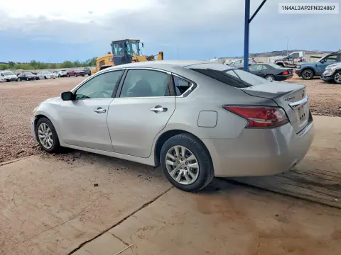2015 Nissan Altima 2.5 S VIN 1N4AL3AP2FN324867 фото 2