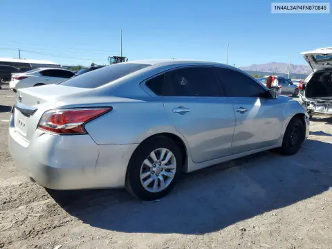 2015 Nissan Altima 2.5 S VIN 1N4AL3AP4FN870845 фото 3