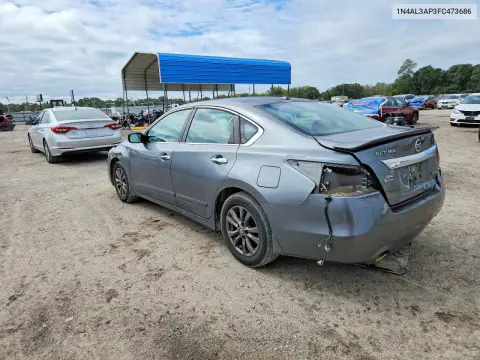 2015 Nissan Altima 2.5 S VIN 1N4AL3AP3FC473686 фото 2
