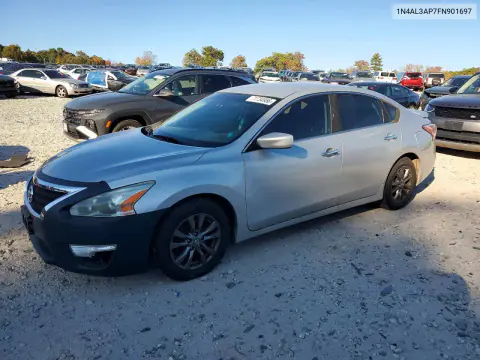 2015 Nissan Altima 2.5 S VIN 1N4AL3AP7FN901697 фото 1