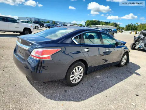2015 Nissan Altima 2.5 S VIN 1N4AL3AP8FC266663 фото 3