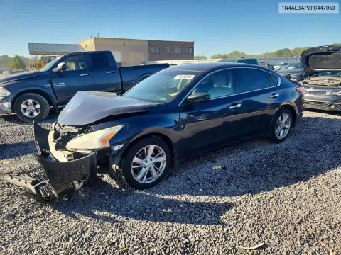1N4AL3AP2FC447063 — 2015 Nissan Altima, Передняя часть, фото до ремонта