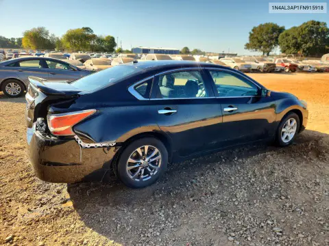 2015 Nissan Altima 2.5 S VIN 1N4AL3AP1FN915918 фото 3