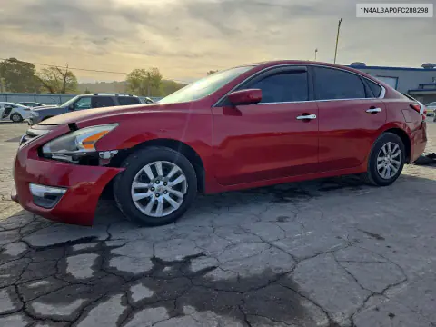 1N4AL3AP0FC288298 — 2015 Nissan Altima, Задняя часть, фото до ремонта