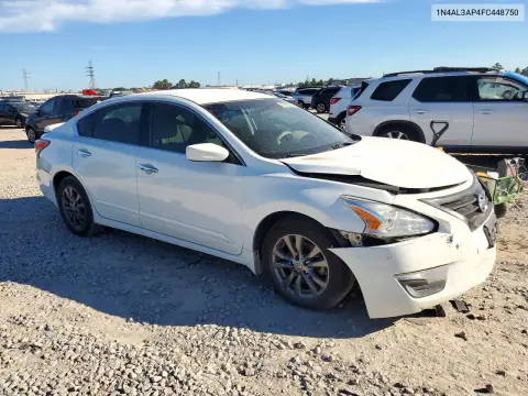 2015 Nissan Altima 2.5 S VIN 1N4AL3AP4FC448750 фото 4