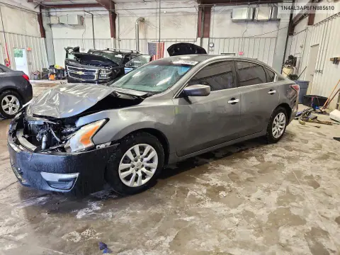 1N4AL3AP8FN885610 — 2015 Nissan Altima, Передняя часть, фото до ремонта