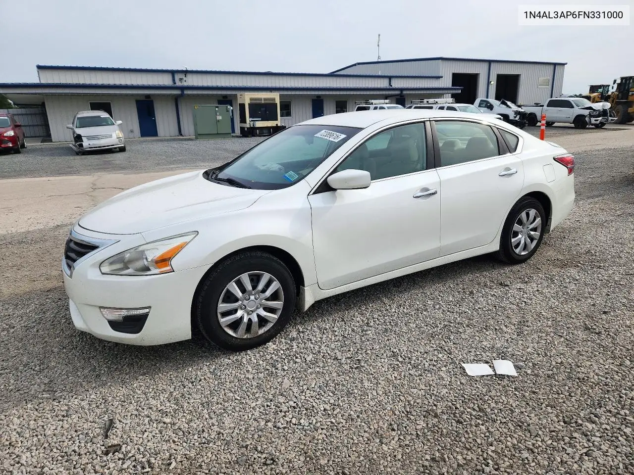 2015 Nissan Altima 2.5 S VIN 1N4AL3AP6FN331000 фото 1
