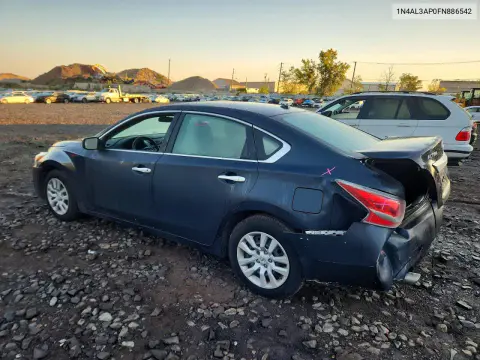 2015 Nissan Altima 2.5 S VIN 1N4AL3AP0FN886542 фото 2