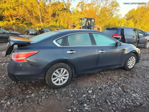 2015 Nissan Altima 2.5 S VIN 1N4AL3AP0FN886542 фото 3
