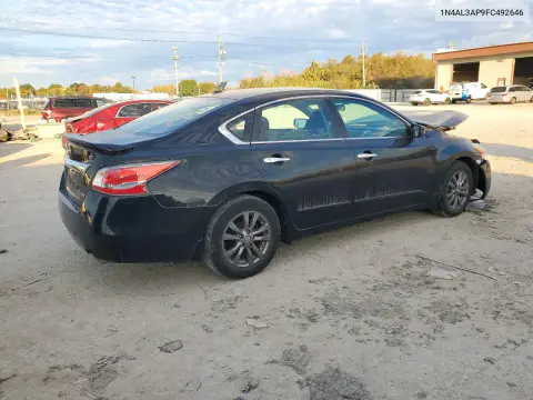 2015 Nissan Altima 2.5 S VIN 1N4AL3AP9FC492646 фото 3