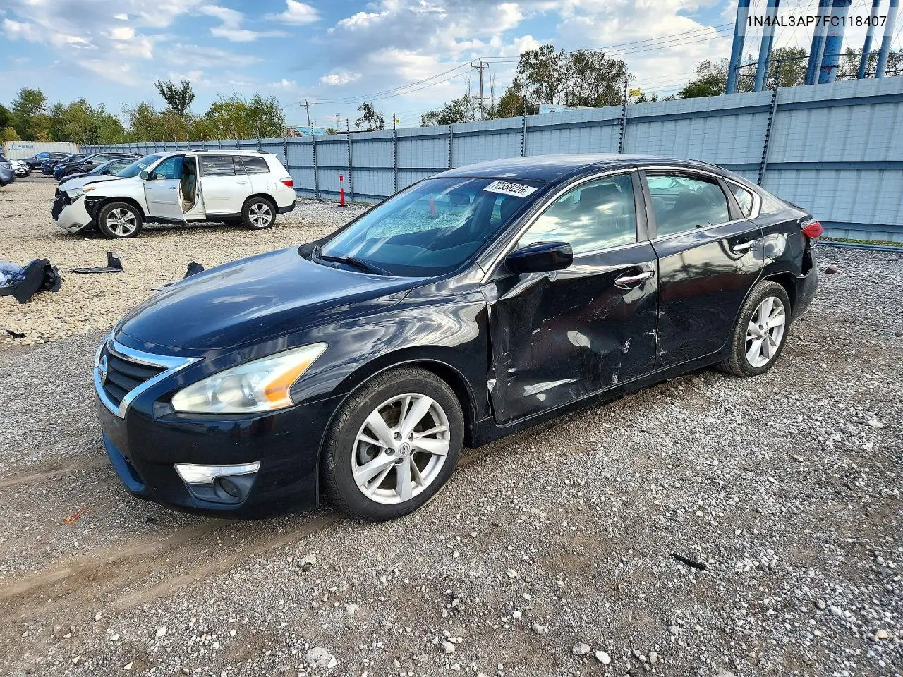 2015 Nissan Altima 2.5 Sv VIN 1N4AL3AP7FC118407 фото 1