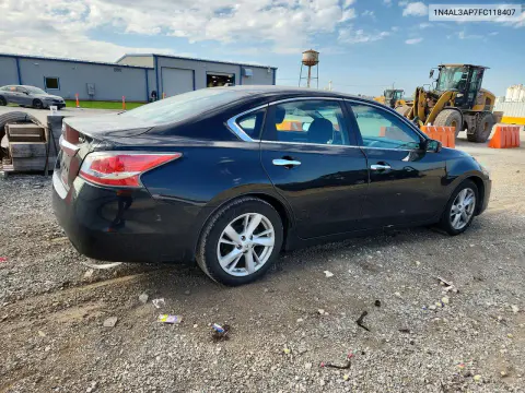 2015 Nissan Altima 2.5 Sv VIN 1N4AL3AP7FC118407 фото 3