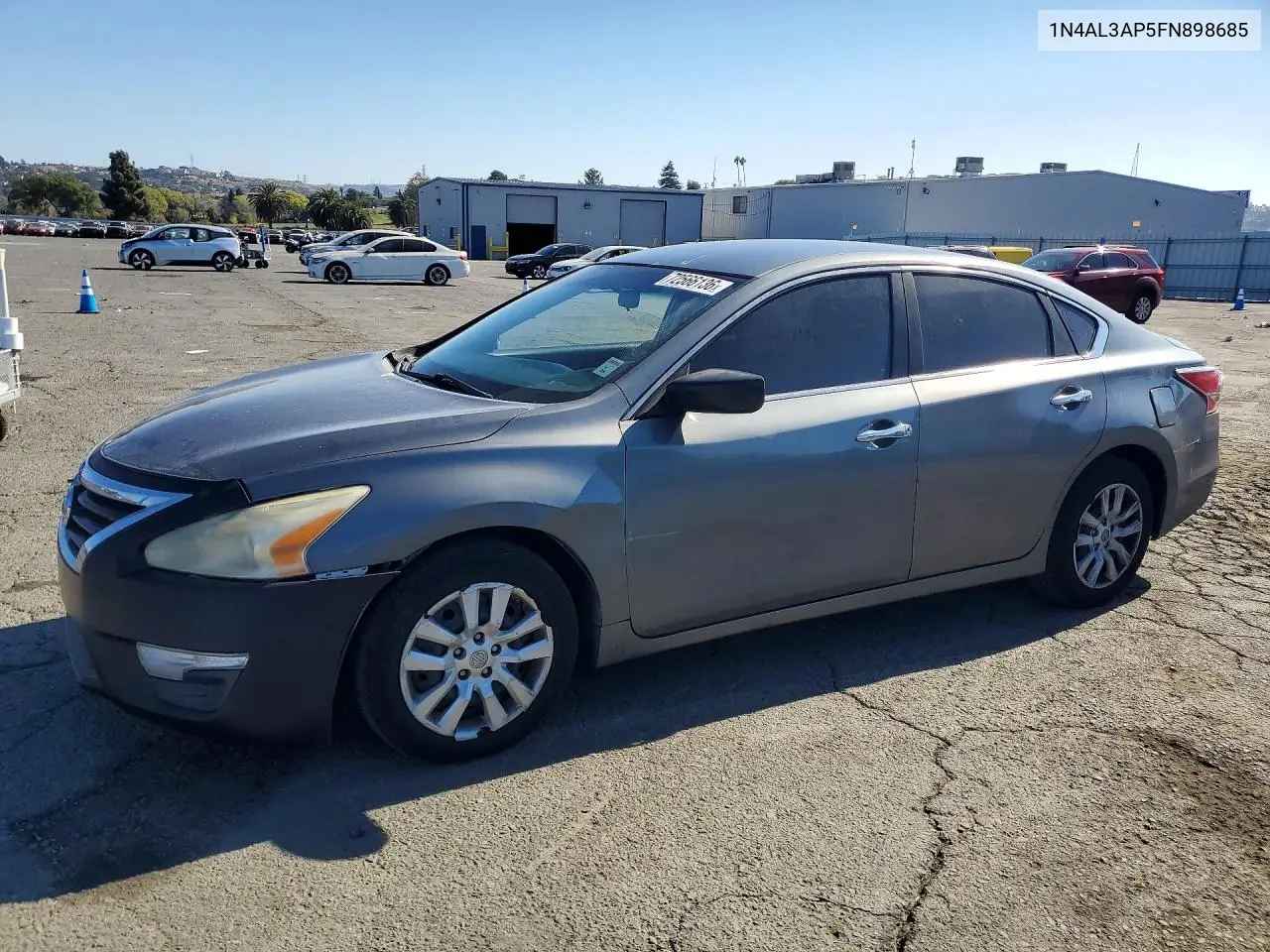 2015 Nissan Altima VIN 1N4AL3AP5FN898685 фото 1