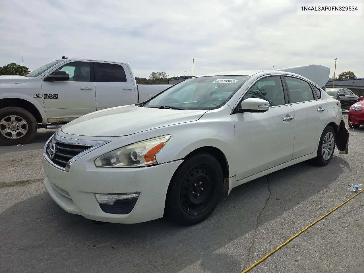 2015 Nissan Altima 2.5 S VIN 1N4AL3AP0FN329534 фото 1