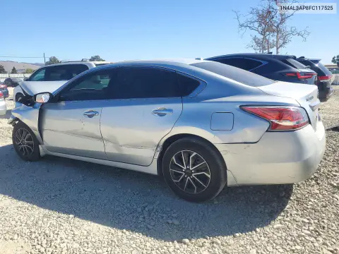 2015 Nissan Altima 2.5 Sv VIN 1N4AL3AP8FC117525 фото 2