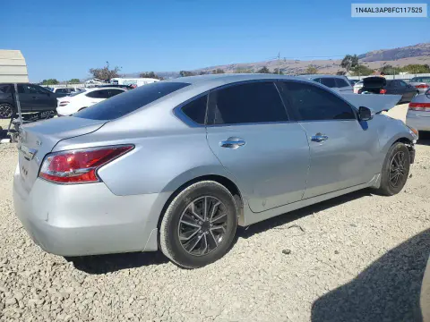 2015 Nissan Altima 2.5 Sv VIN 1N4AL3AP8FC117525 фото 3