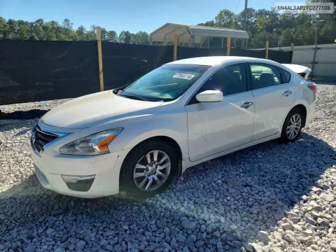 1N4AL3AP2FC277108 — 2015 Nissan Altima, Задняя часть, фото до ремонта