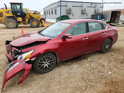 1N4AL3AP1FN366902 — 2015 Nissan Altima, Передняя часть, фото до ремонта