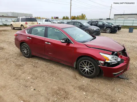 2015 Nissan Altima 2.5 Sl VIN 1N4AL3AP1FN366902 фото 4