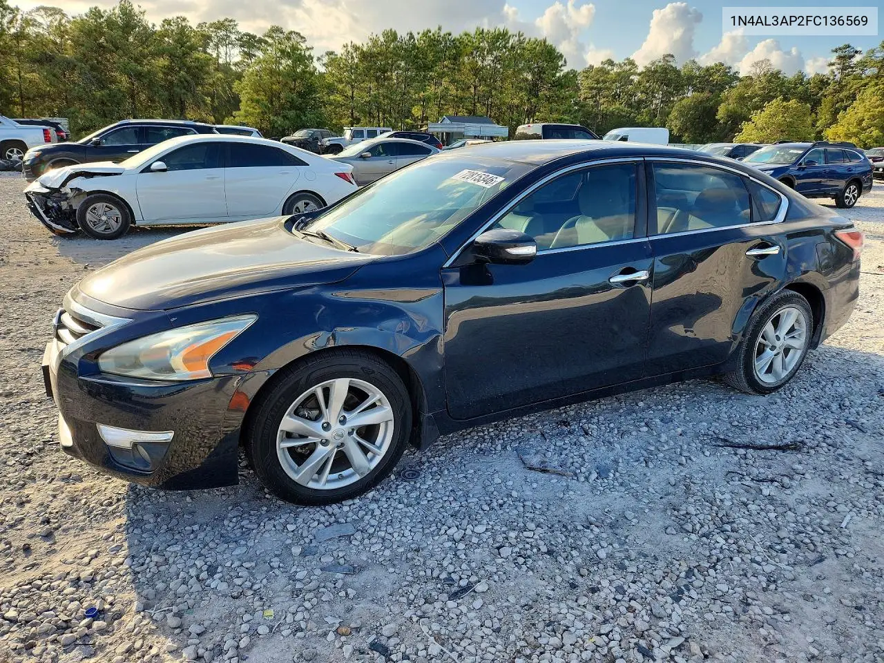 2015 Nissan Altima 2.5 Sl VIN 1N4AL3AP2FC136569 фото 1