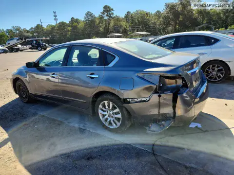 2015 Nissan Altima 2.5 S VIN 1N4AL3AP1FC265175 фото 2