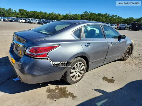 2015 Nissan Altima 2.5 S VIN 1N4AL3AP1FC265175 фото 3