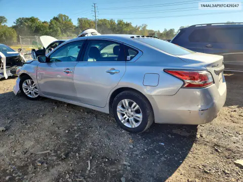 2015 Nissan Altima 2.5 S VIN 1N4AL3APXFC429247 фото 2