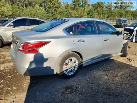 2015 Nissan Altima 2.5 S VIN 1N4AL3APXFC429247 фото 3