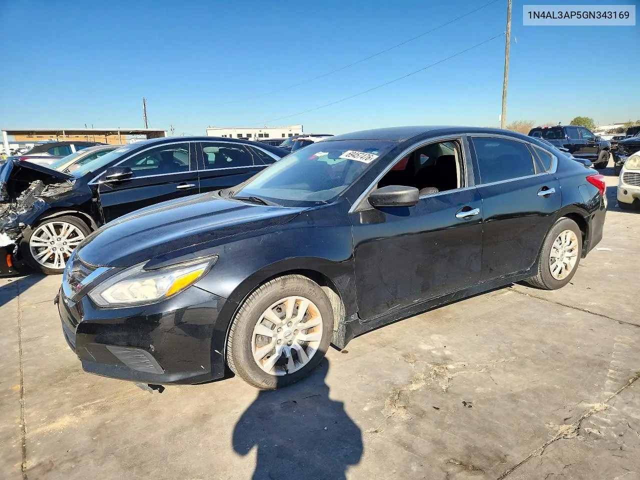 2016 Nissan Altima 2.5 S VIN 1N4AL3AP5GN343169 фото 1
