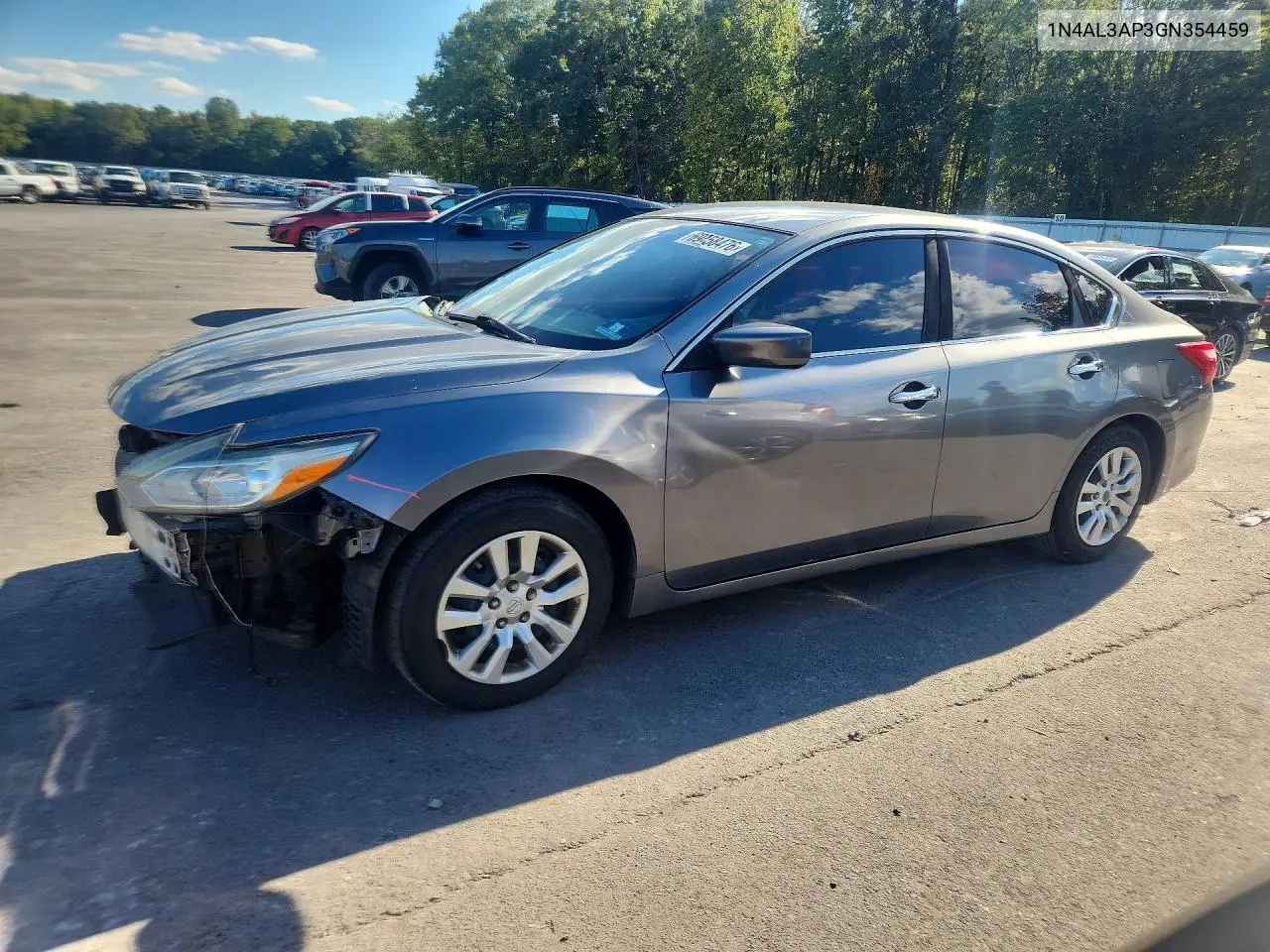 2016 Nissan Altima 2.5 S VIN 1N4AL3AP3GN354459 фото 1