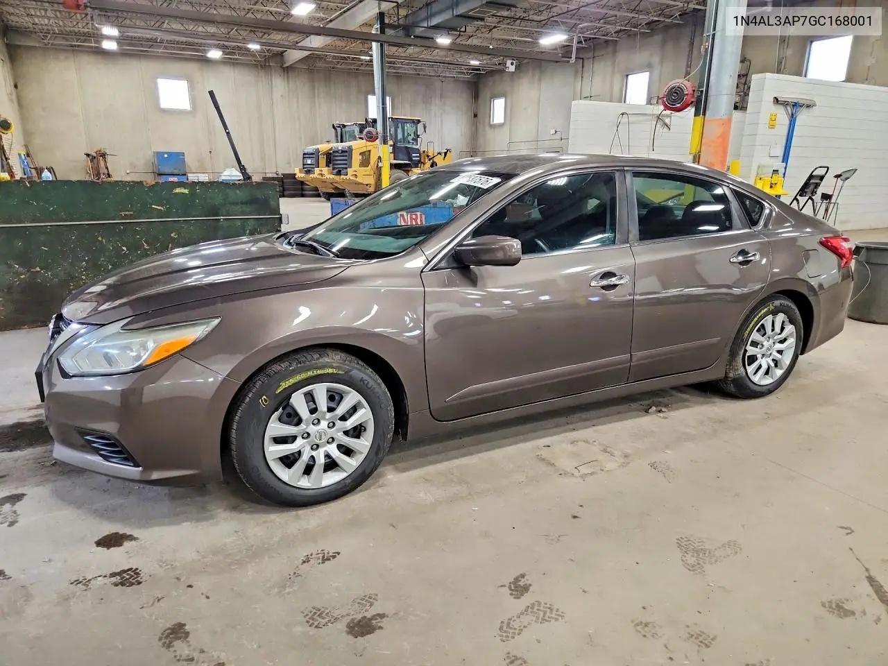 2016 Nissan Altima 2.5 S VIN 1N4AL3AP7GC168001 фото 1