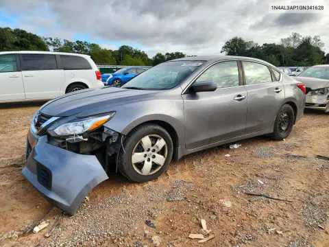 1N4AL3AP1GN341628 — 2016 Nissan Altima, Передняя часть, фото до ремонта