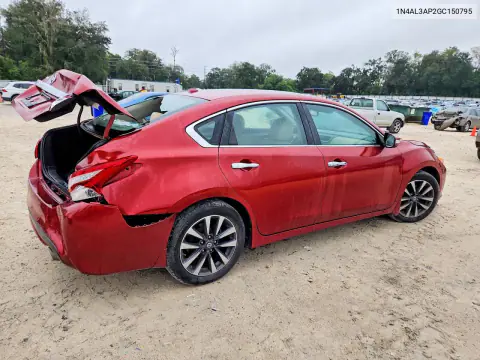 2016 Nissan Altima 2.5 Sl VIN 1N4AL3AP2GC150795 фото 3