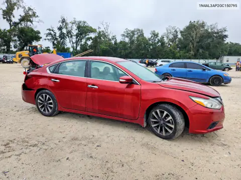 2016 Nissan Altima 2.5 Sl VIN 1N4AL3AP2GC150795 фото 4