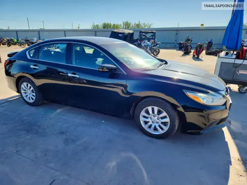2016 Nissan Altima 2.5 S VIN 1N4AL3AP0GN345251 фото 4