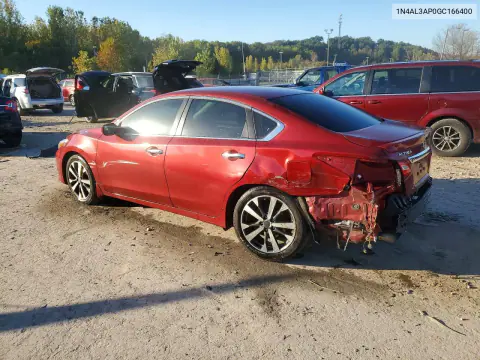 2016 Nissan Altima 2.5 Sr VIN 1N4AL3AP0GC166400 фото 2