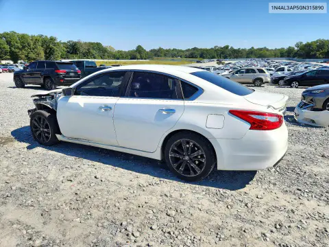 2016 Nissan Altima 2.5 Sr VIN 1N4AL3AP5GN315890 фото 2